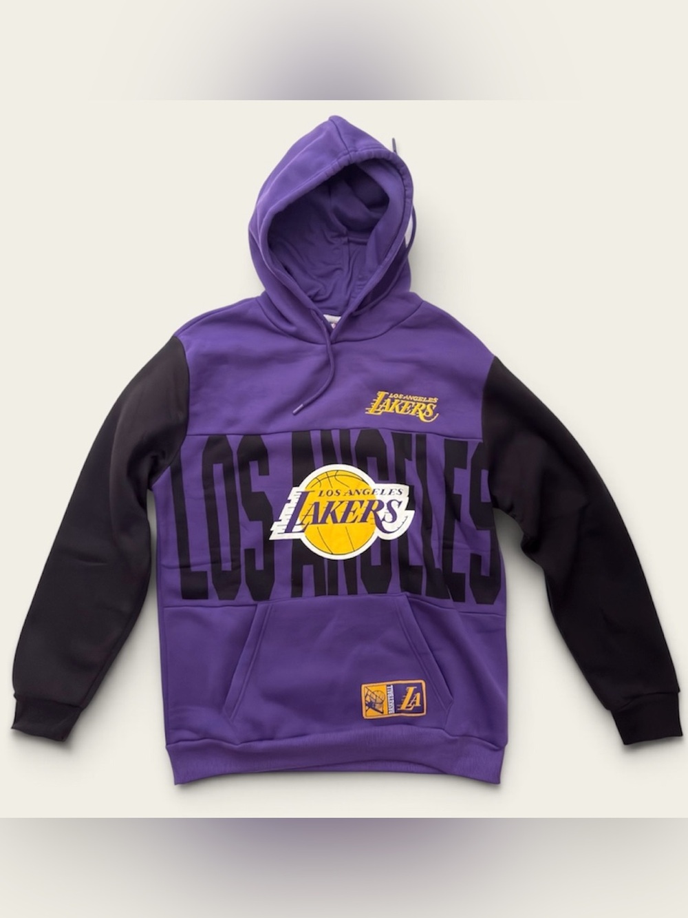 Ultra GAME Los Angeles Lakers Hoodie Men’s Purple Black Basketball Pullover